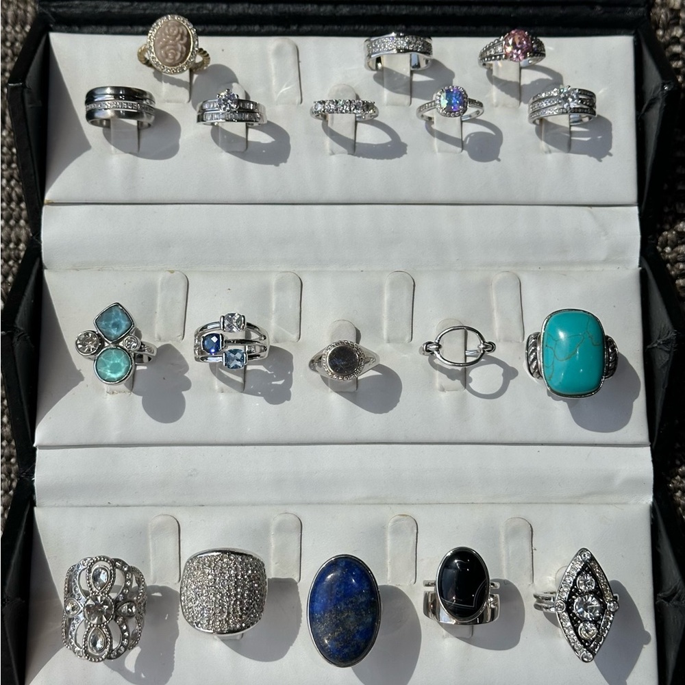 Tocara & Lia Sophia Rings Sizes 8 & 9